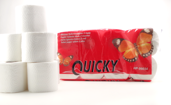 Toilettenpapier 2-lagig